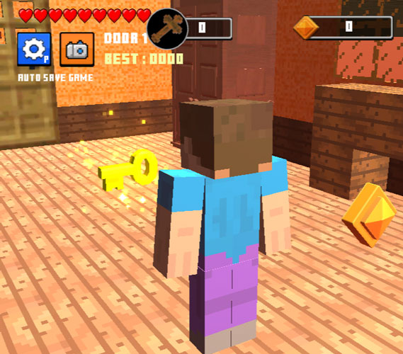 Thu thập chìa khóa để mở các cánh cửa.