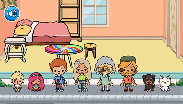 Chọn nhân vật để đưa vào ngôi nhà