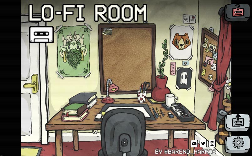 Chơi game Lofi room - GameVui.vn