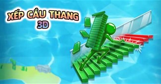 Xếp cầu thang 3D
