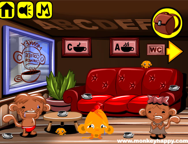 Chơi game Chú khỉ buồn 770 - GameVui.vn