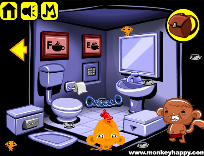 Hãy tìm kiếm các manh mối tại các khu vực khác nhau.