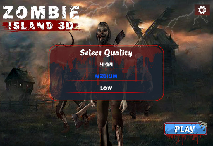 Game có 3 mức độ dễ, bình thường và khó.