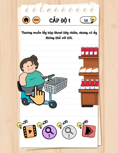 Giúp cô gái "bé nhỏ" vượt qua các câu đố logic