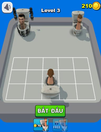 Chơi game Hợp nhất Skibidi Toilet 2 - GameVui