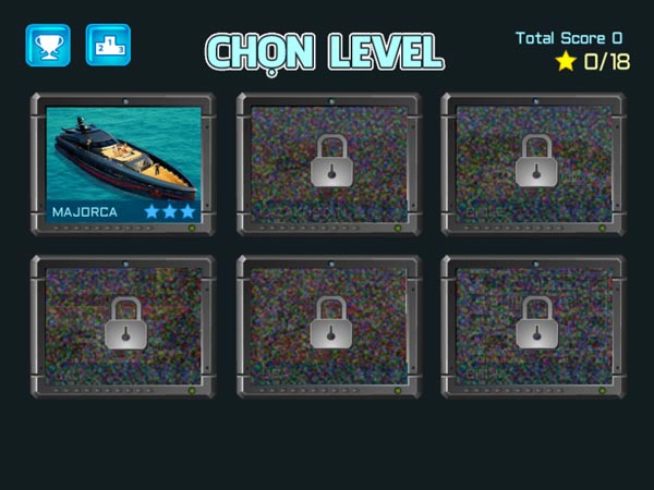 Có nhiều nhiệm vụ với các mức độ khó khác nhau