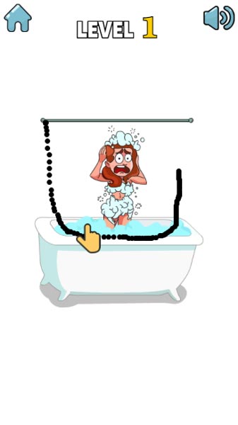 Bấm chuột hoặc chạm màn hình để vẽ đường nối liền