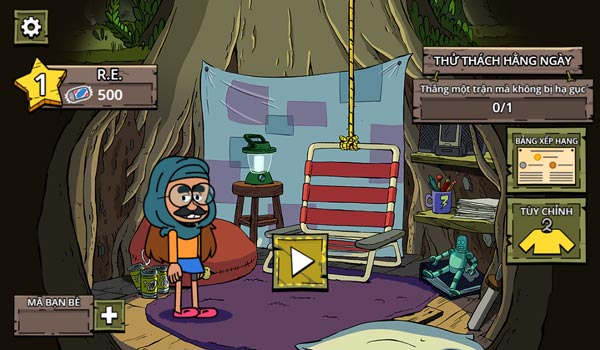 Tùy chỉnh vẻ bề ngoài của nhân vật