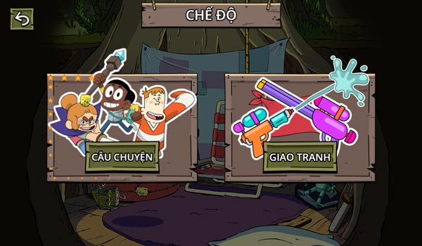 Chọn chế độ chơi chính