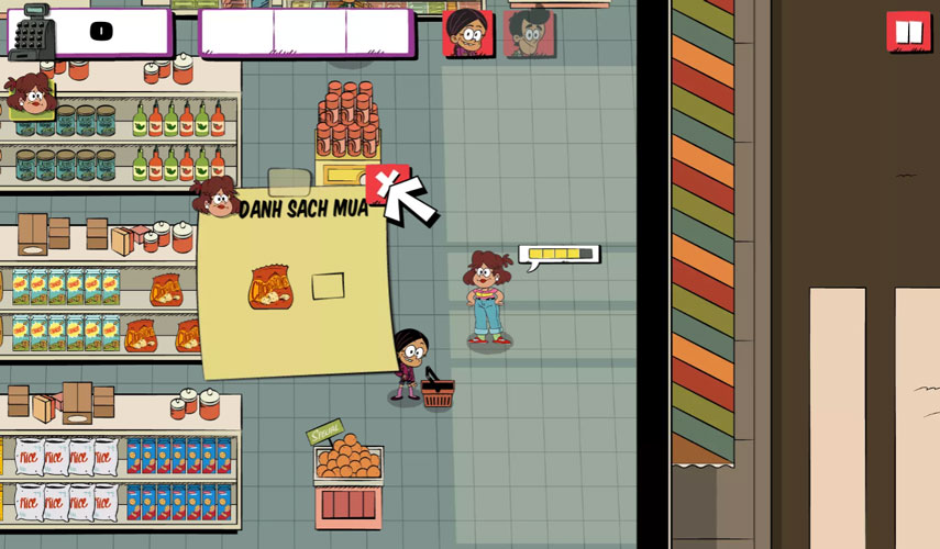 Hoàn thành đơn mua sắm của khách hàng để nhận tiền.