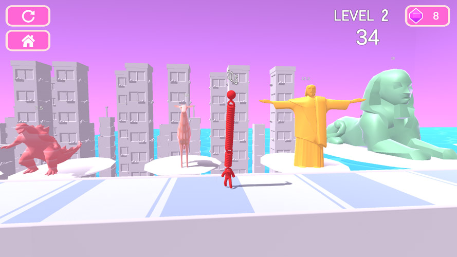 Giành vô địch với chiếc cổ dài của mình nhé.