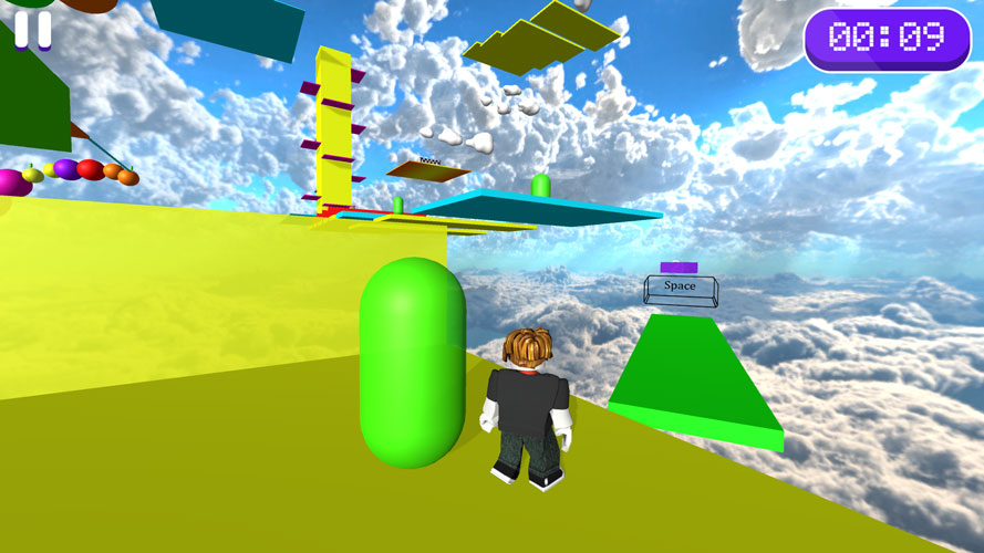 Nhảy qua các chướng ngại vật nhanh nhất có thể.