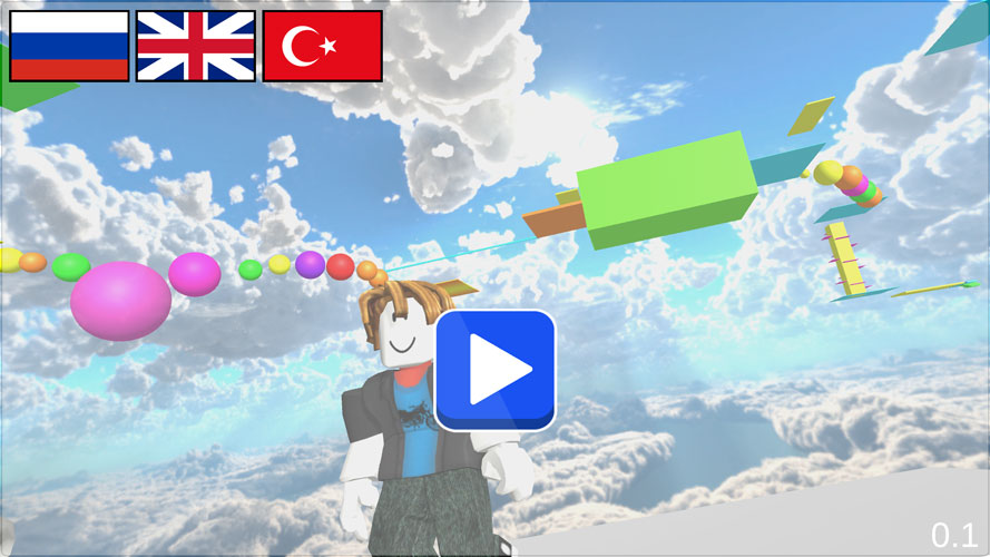 Chơi game Roblox parkour - GameVui.vn