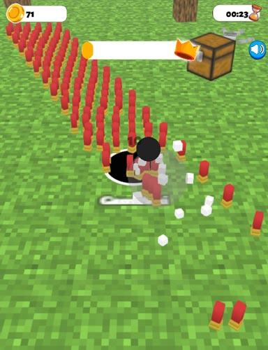 Điều khiển hố đen Minecraft di chuyển và hút tất cả vật phẩm