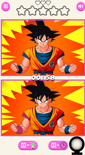 Tìm ra 5 điểm khác nhau để chiến thắng màn chơi.