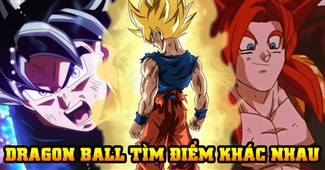 Dragon Ball tìm điểm khác nhau
