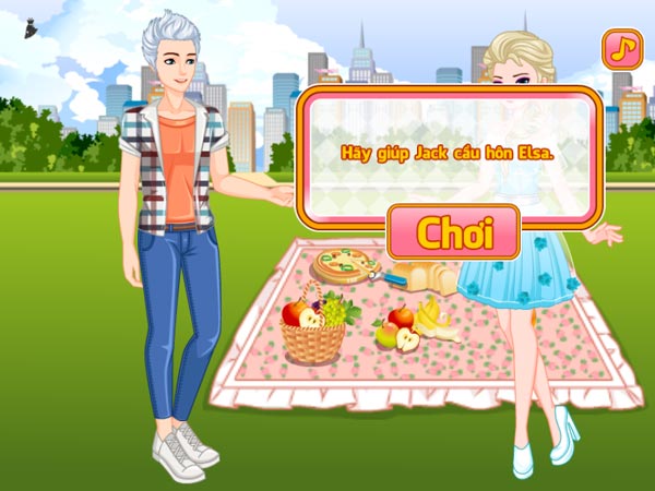 Giúp Jack Frost thực hiện theo kế hoạch với Elsa