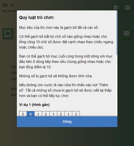 Quy luật và hướng dẫn cách chơi game Số 19 cơ bản