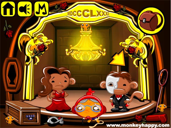 Chơi game Chú khỉ buồn 774 - GameVui