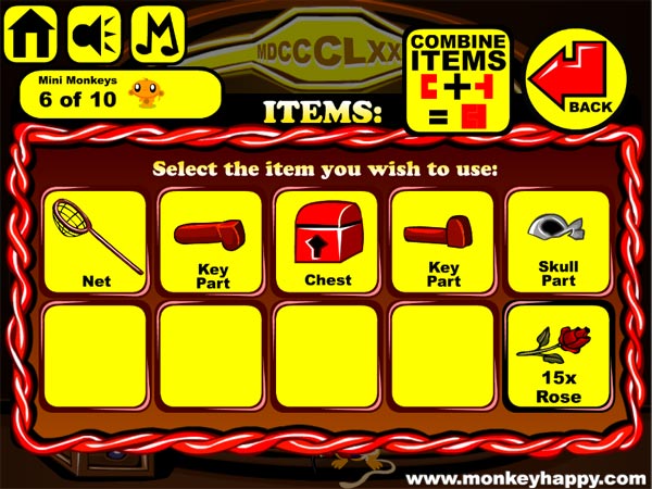 Thu thập các mảnh vật phẩm nhỏ