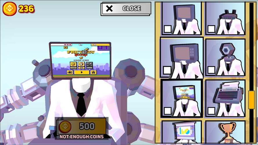 Thay đổi mũ để nhân vật của bạn trở nên thú vị hơn.