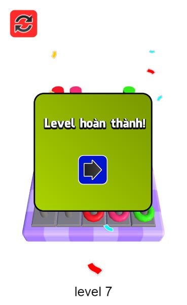 Hoàn thành level cấp độ