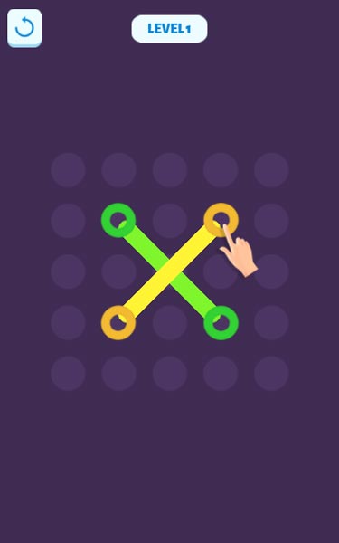 Kéo sợi dây ra khỏi các nút thắt