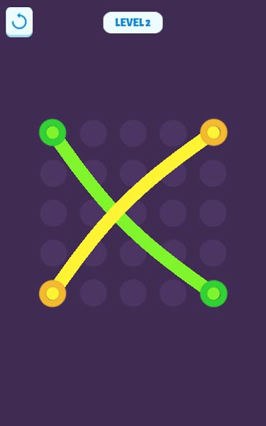 Lần lượt hoàn thành các cấp độ gỡ rối sợi dây