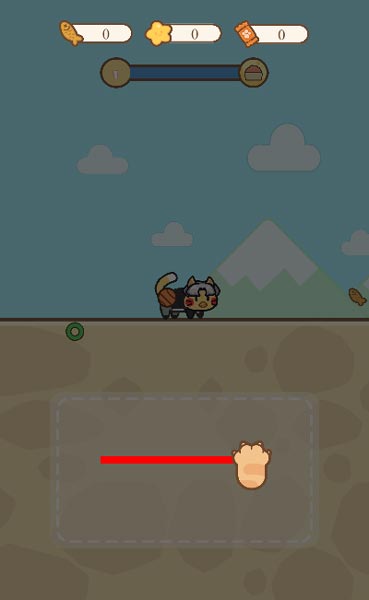 Vẽ đường nối liền để mèo con di chuyển