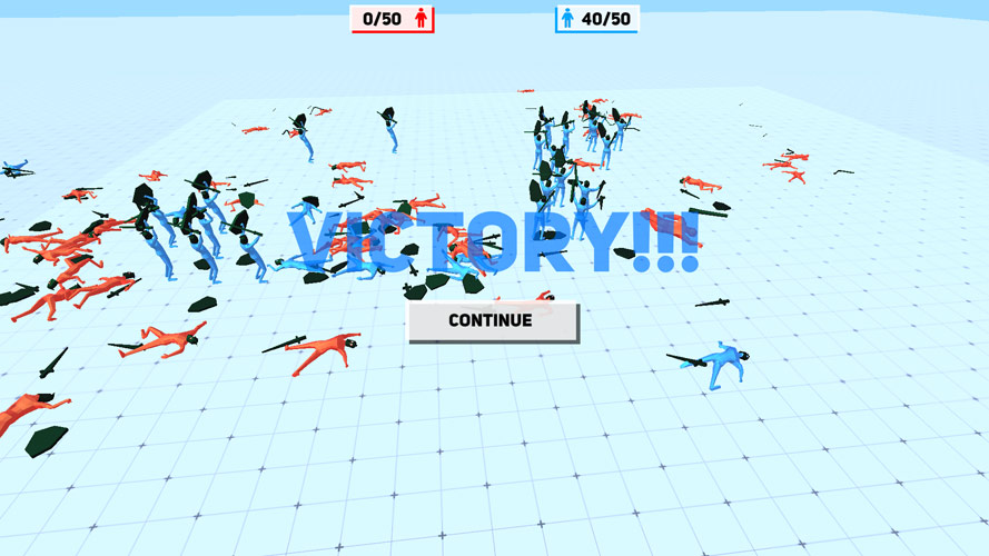 Đánh bại toàn bộ kẻ thù để giành chiến thắng.