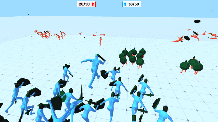 Trong game có thể chỉnh camera khiến các trận chiến trở nên chân thực hơn.