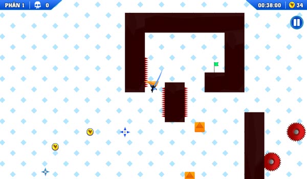 Sử dụng các vật phẩm hỗ trợ như diều để bay đến các vị trí khác nhau