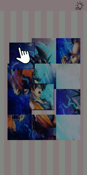 Đảo vị trí các mảnh ghép để được hình hoàn thiện