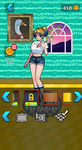 Chiến thắng và kiếm xu để mua nội thất cho căn phòng.