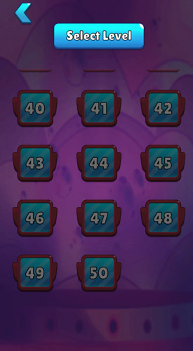 Game có tất cả 50 màn chơi và vô vàn thử thách khác.