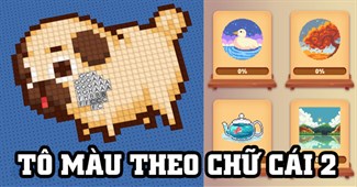 Tô màu theo chữ cái 2