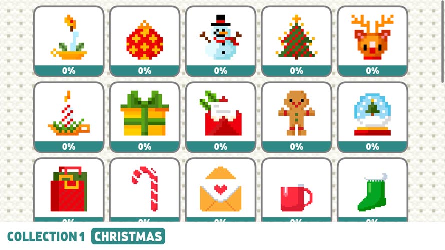 Những bức tranh theo chủ đề giáng này rất đáng yêu.