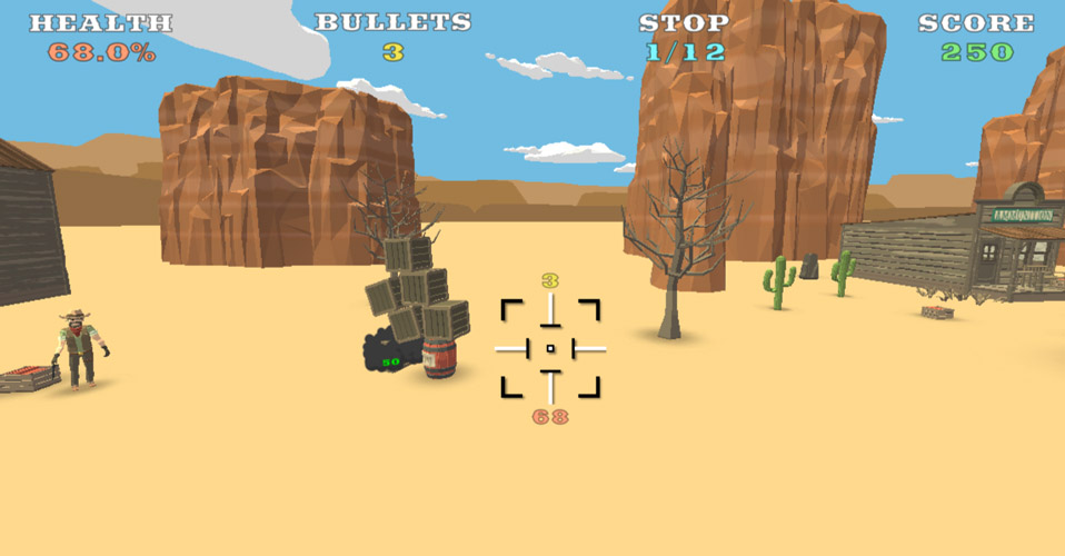 Tận dụng các thùng thuốc nổ, bắn vào chúng để gây sát thương diện rộng.