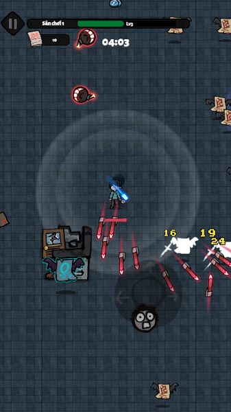 Điều khiển nhân vật chính di chuyển khéo léo