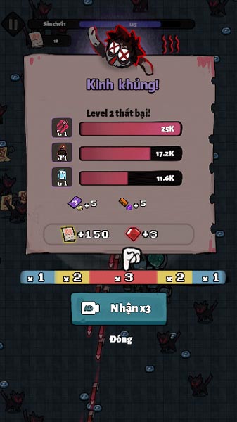 Cố gắng sống sót, sinh tồn lâu nhất có thể