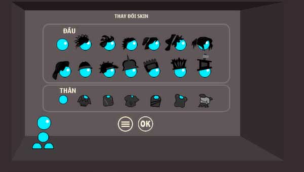 Thay đổi Skin cho nhân vật
