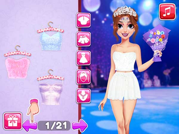 Chọn váy cưới cho Blonde