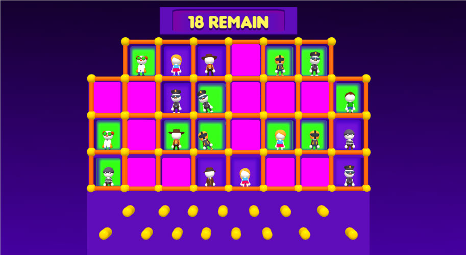 Đánh bại các đối thủ để vào vòng tiếp theo.