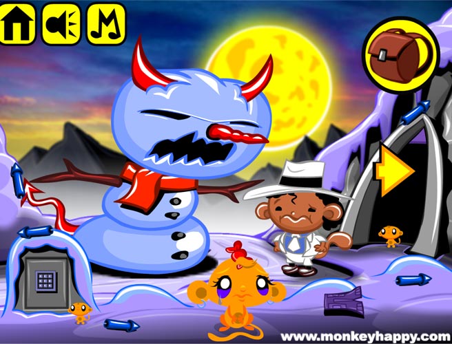 Chơi game Chú khỉ buồn 778 - GameVui.vn