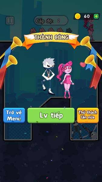 Hoàn thành level cấp độ