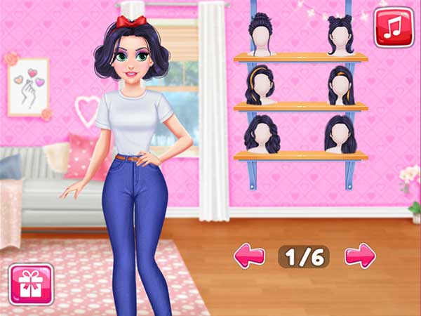 Chọn trang phục cho Bạch Tuyết