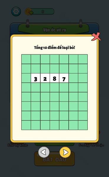 Các chế độ chơi MiniGame