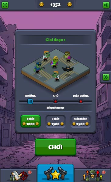 Chơi game bắn súng diệt Zombie 3 - GameVui