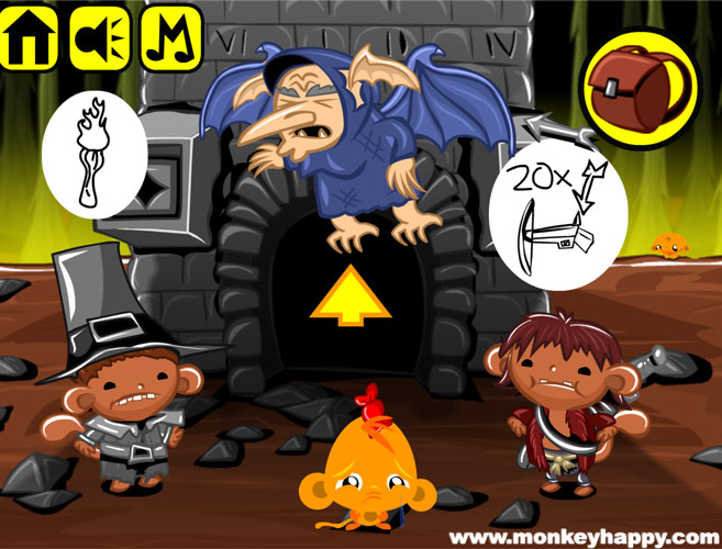 Chơi game Chú khỉ buồn 780 - GameVui.vn