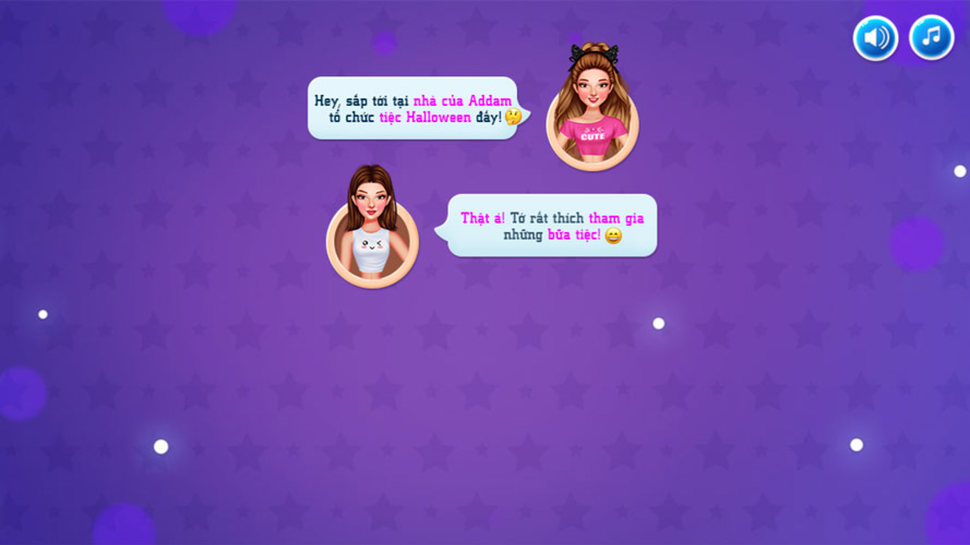 Cùng 4 cô nàng chuẩn bị trang phục dự tiệc.